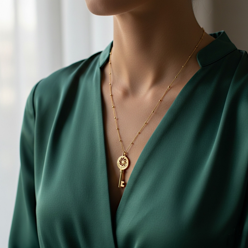 Collier Chaîne Սրտիս Բանալին 