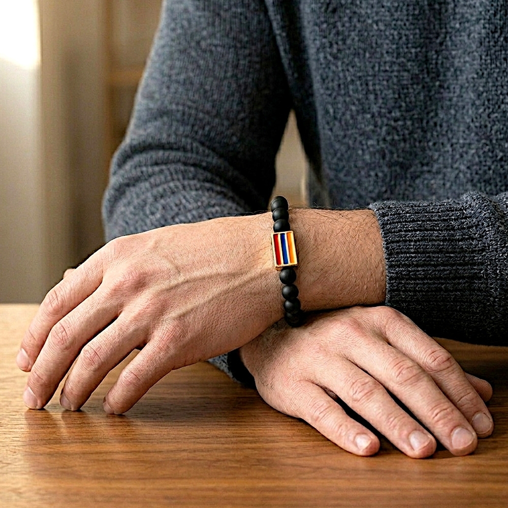 Pearl Bracelet Men 