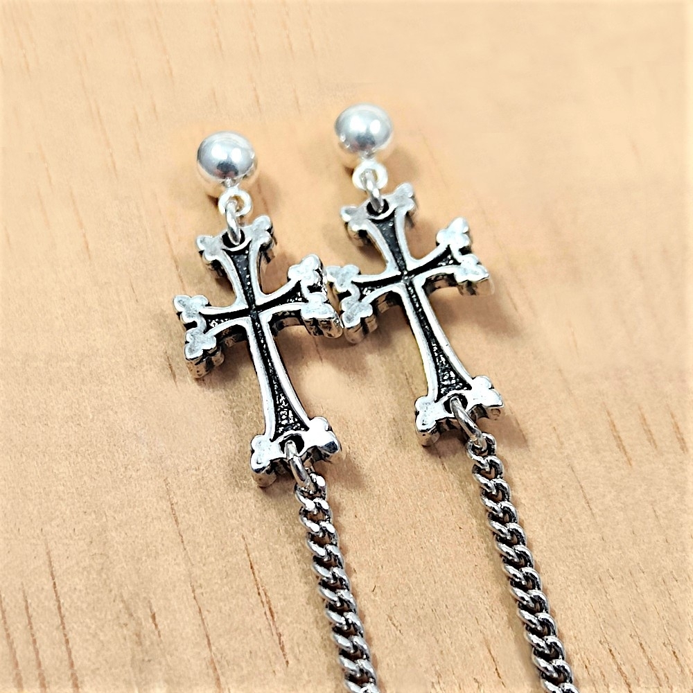 Earring Hay Cross 