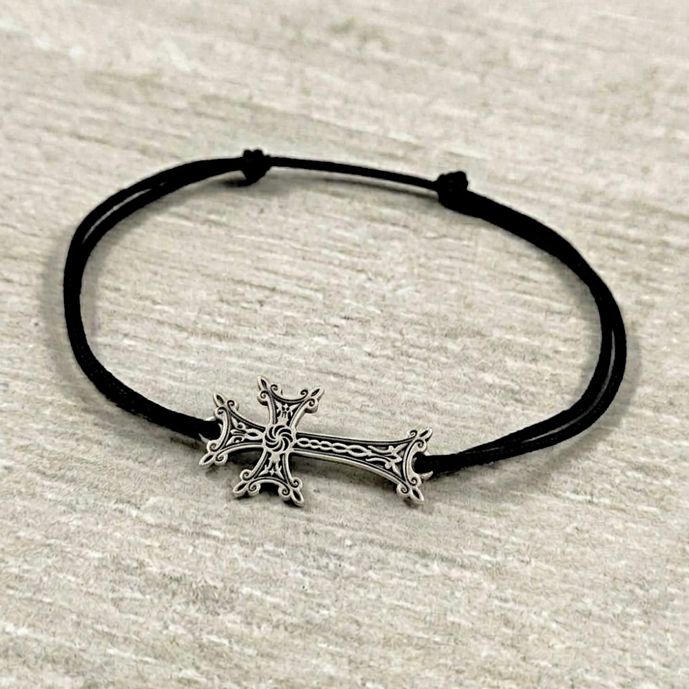 Cord Bracelet “Armenian Cross” Small