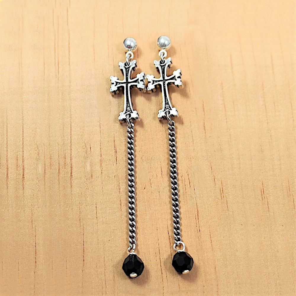 Earring Hay Cross 