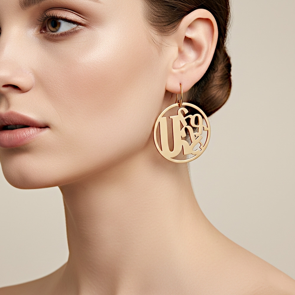 “Alphabet 2” Earring