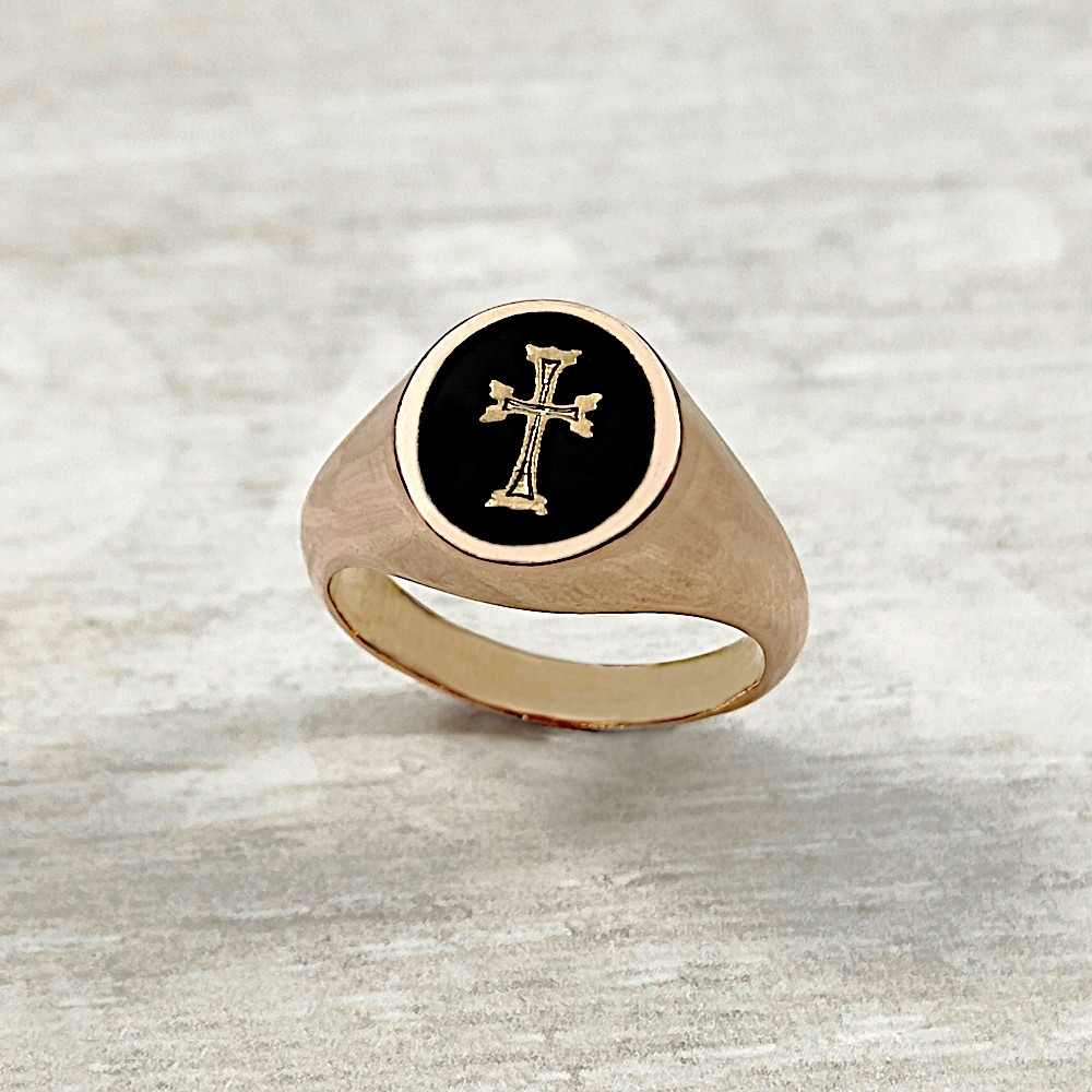 Signet Ring Hay Cross 