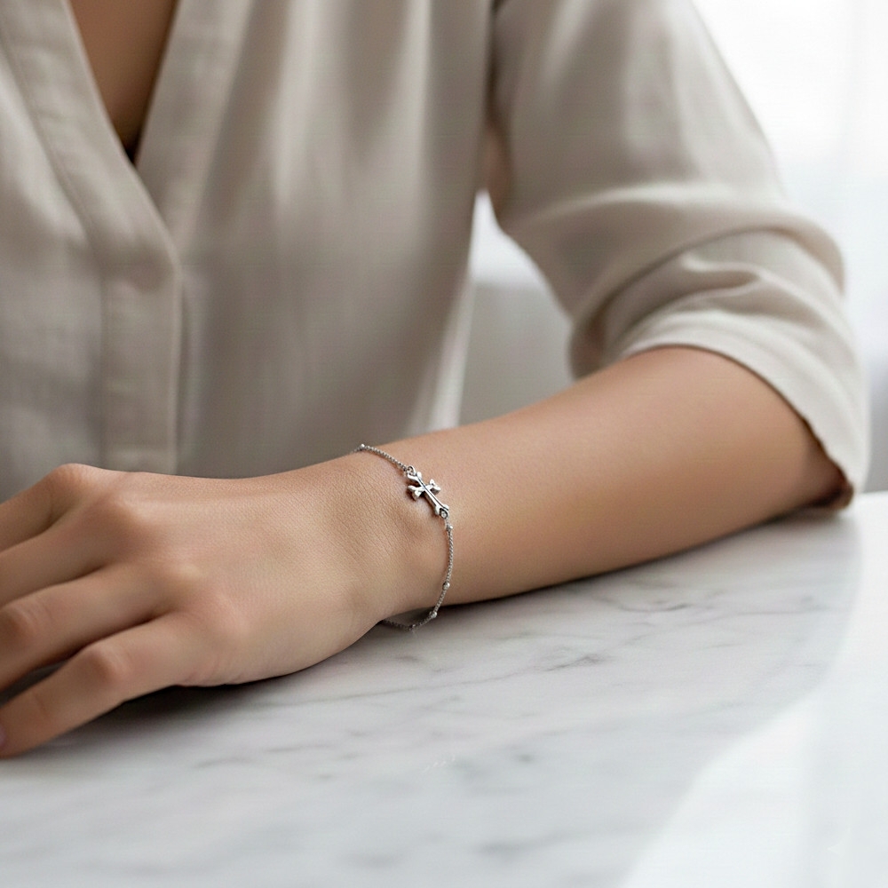 Plaqué Argent - 16cm (standard)