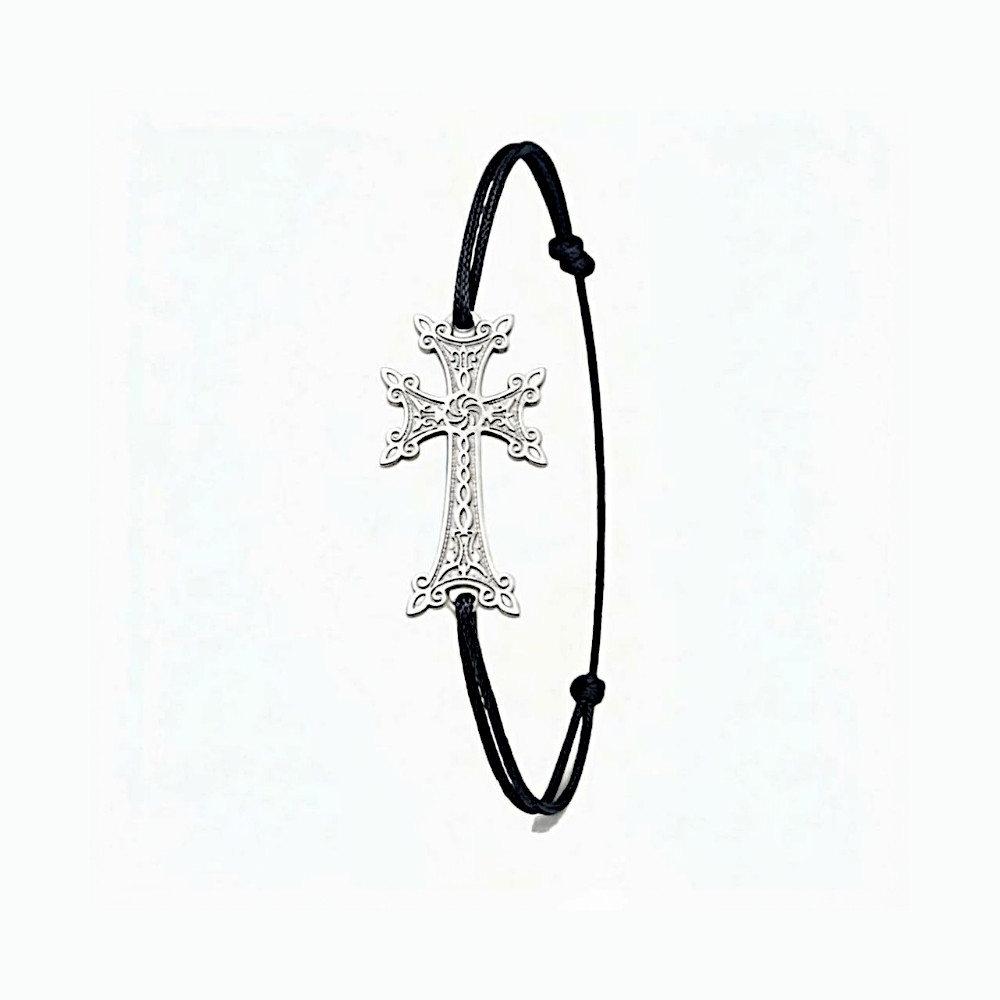 Plaqué Argent - Enfant (6 - 13 ans) - Noir