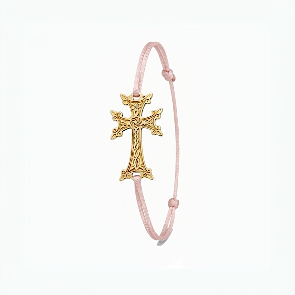 Plaqué Or - Enfant (6 - 13 ans) - Rose pâle 