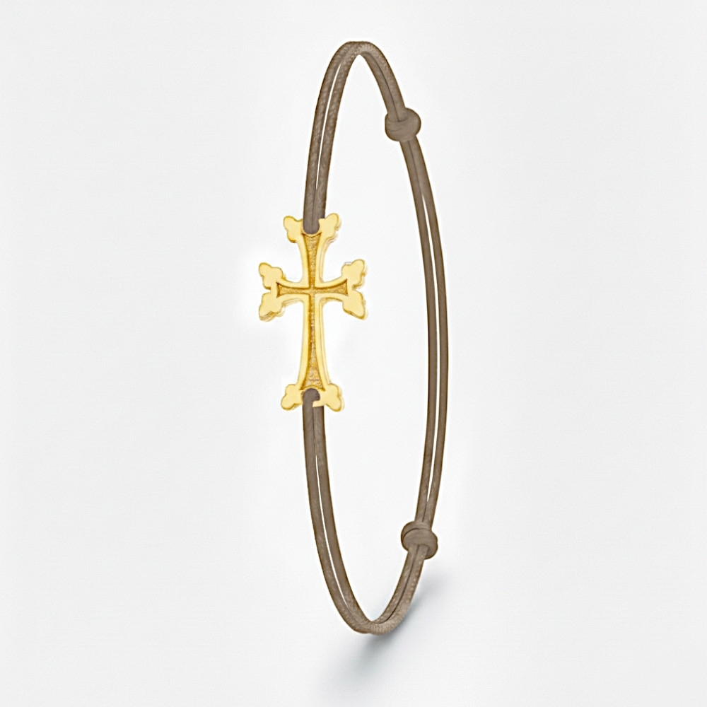 Adulte - Plaqué Or  - Taupe sans émail