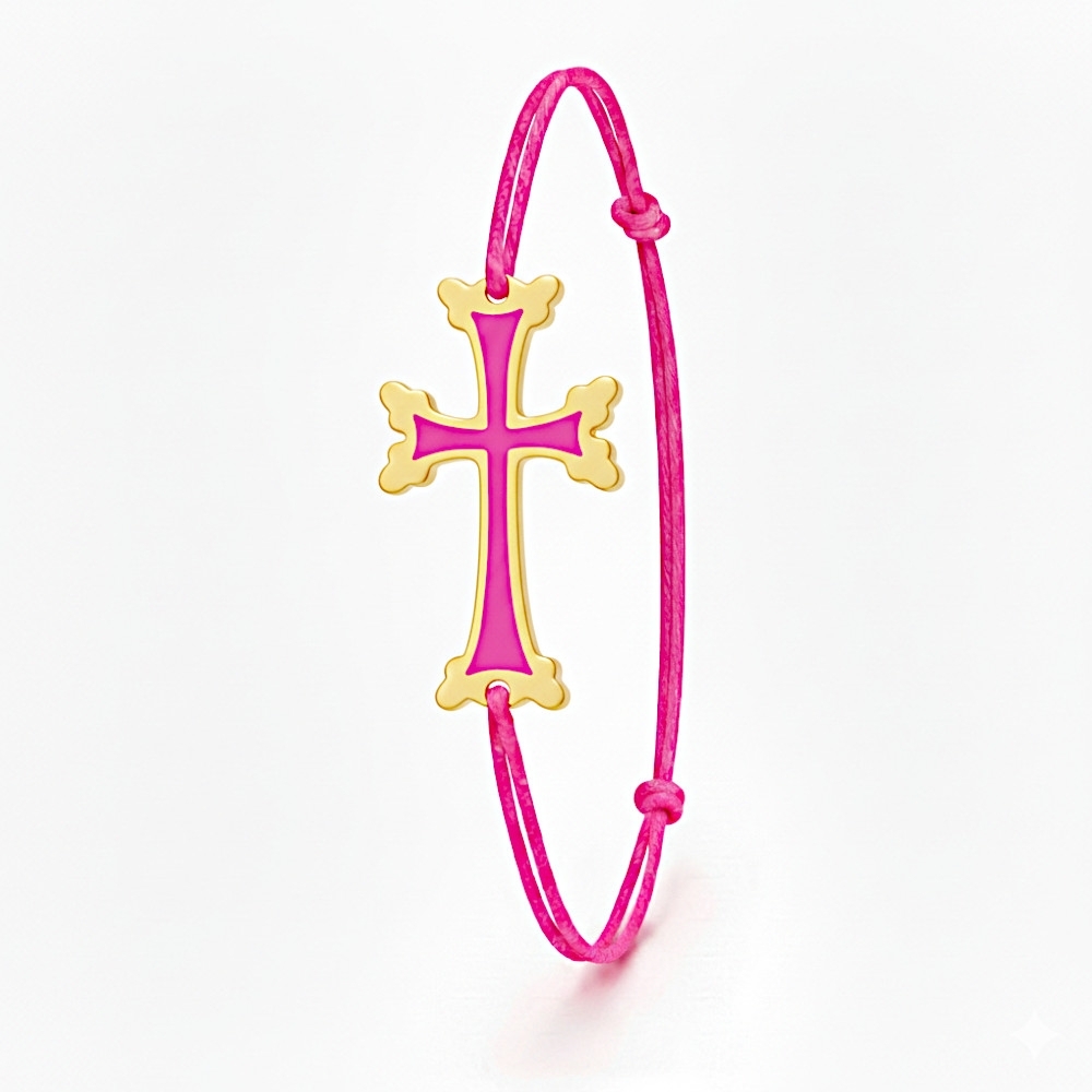 Plaqué Or - Rose Fluo 