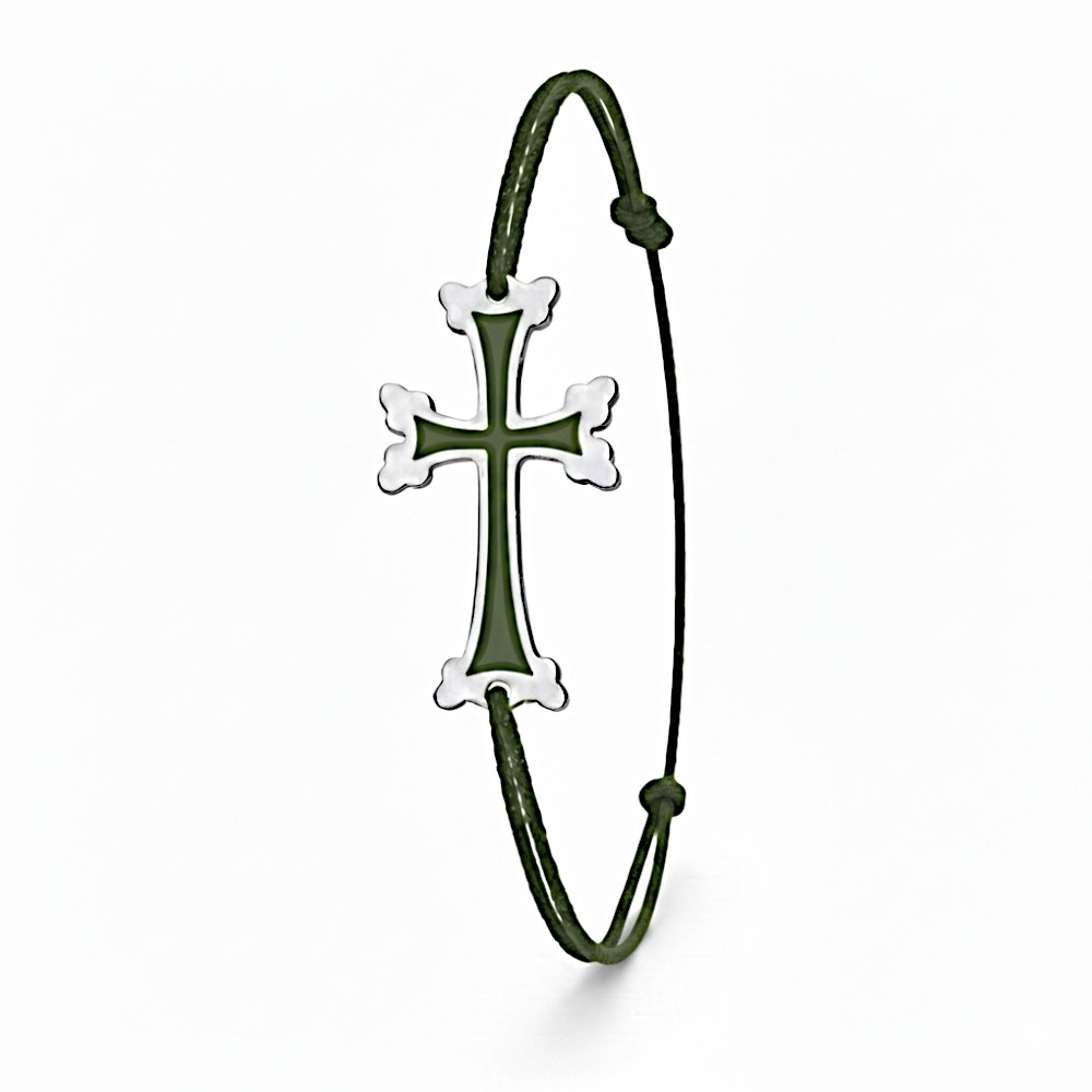 Plaqué Argent - Kaki