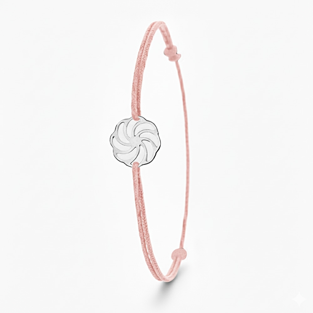 Plaqué Argent - Rose pâle 