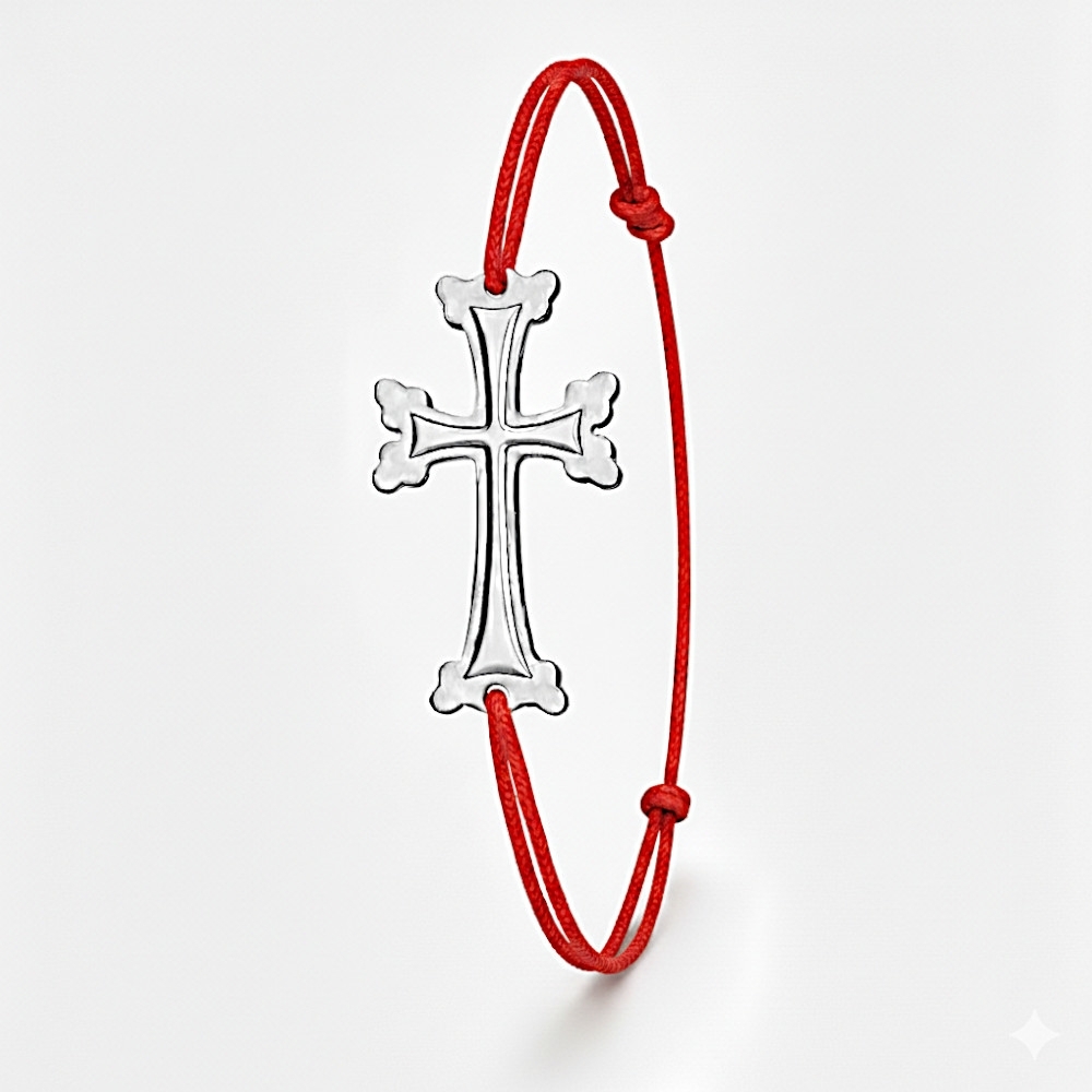 Plaqué Argent - Rouge sans émail