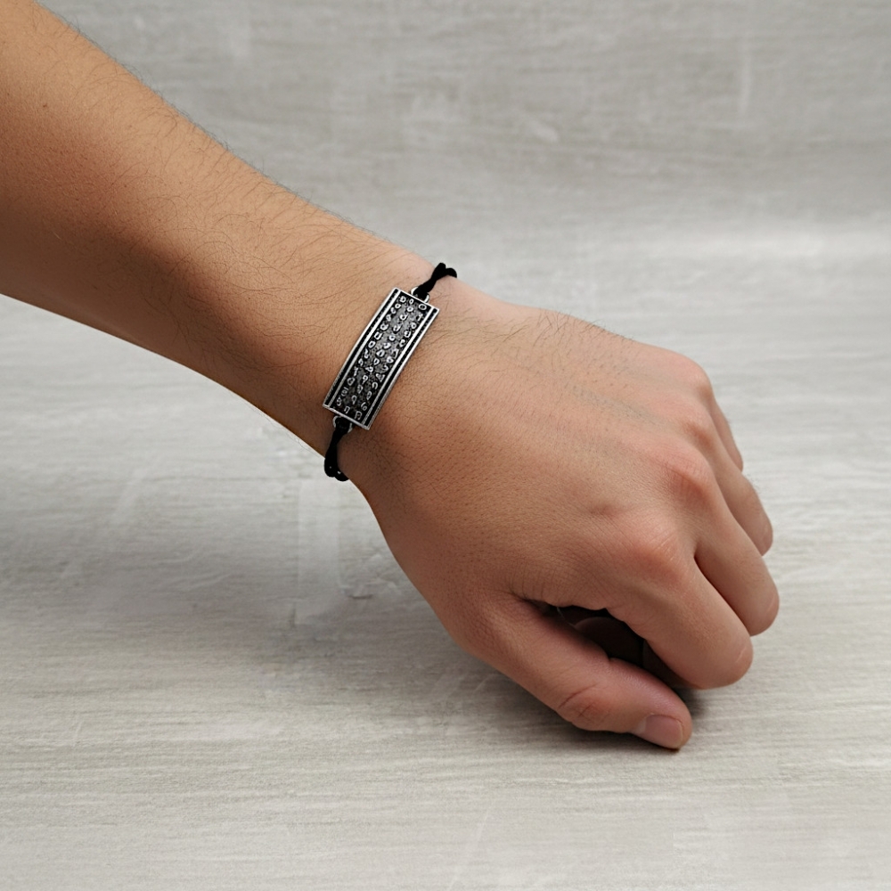 Plaqué argent vieilli - Relief