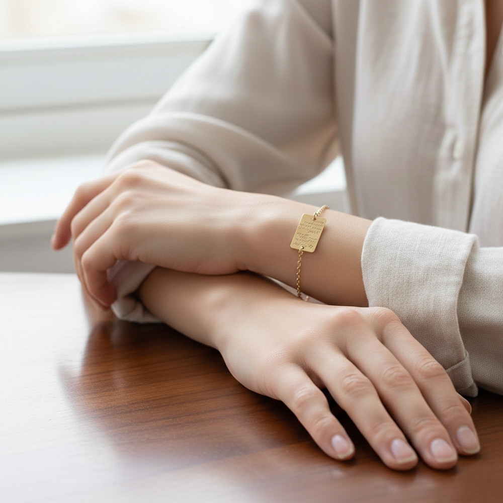 Plaqué Or - 16cm (standard)