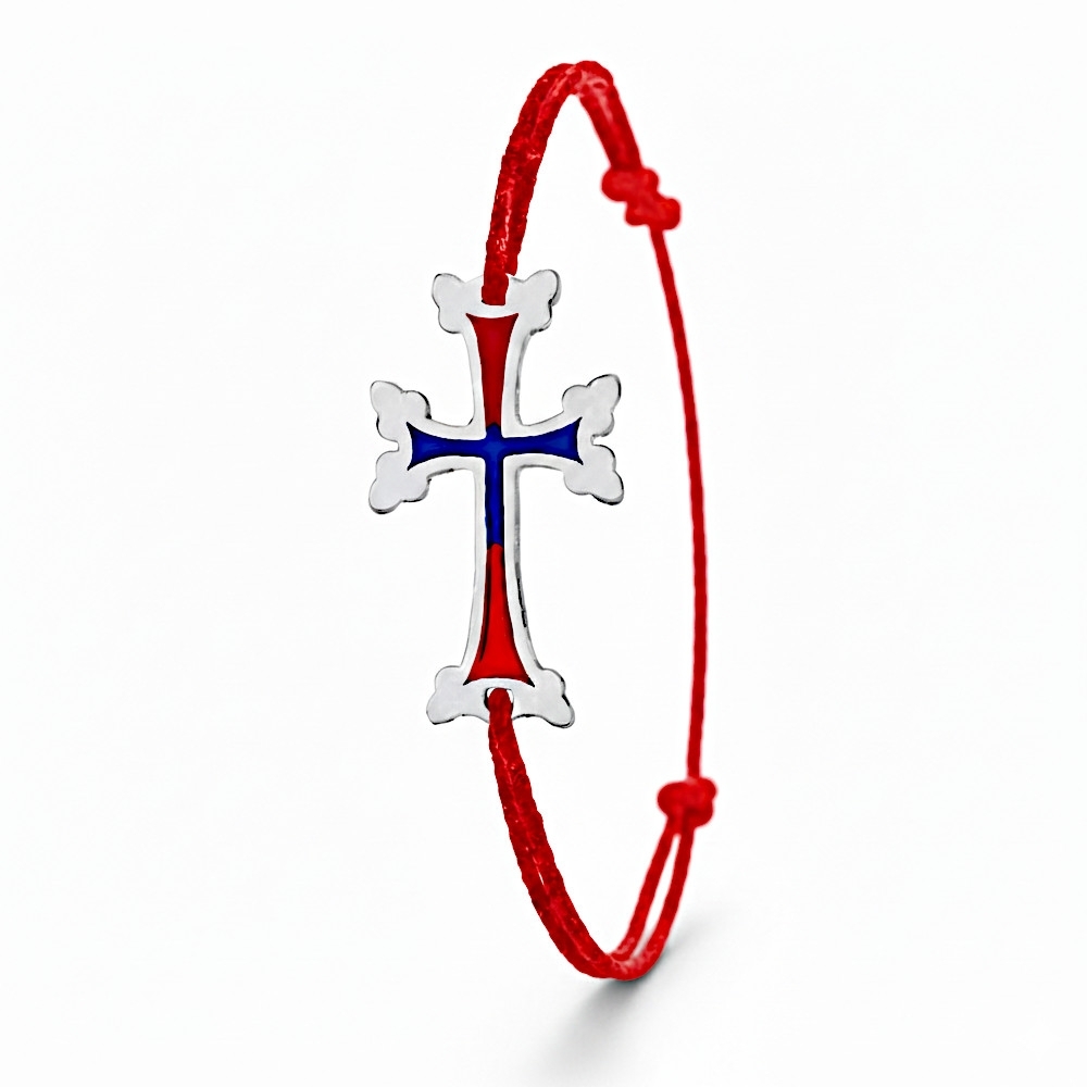 Plaqué Argent - Rouge