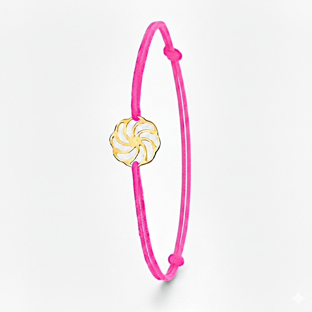 Plaqué Or - Rose Fluo 