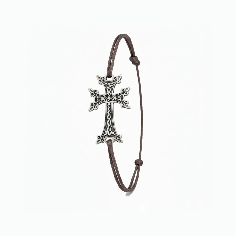 Plaqué Argent Vieilli - Adulte - Taupe