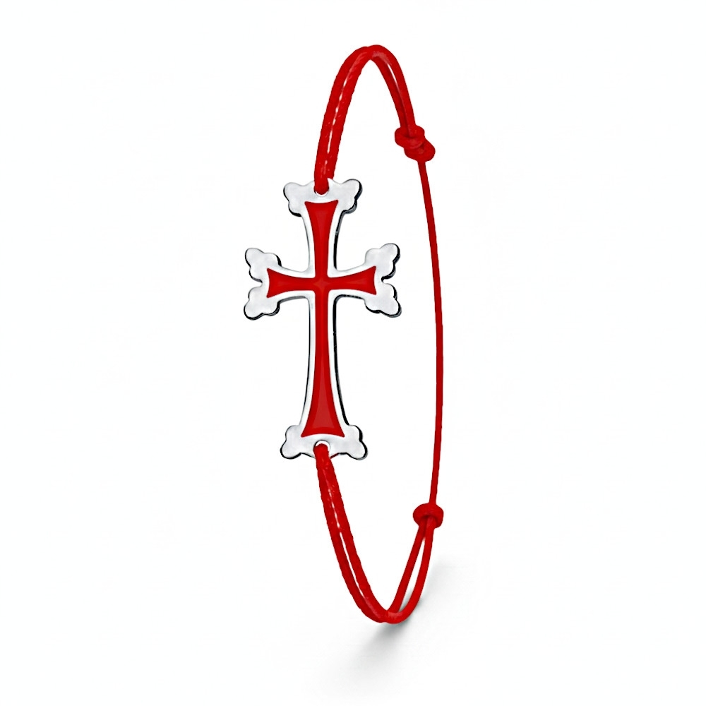 Plaqué Argent - Rouge 